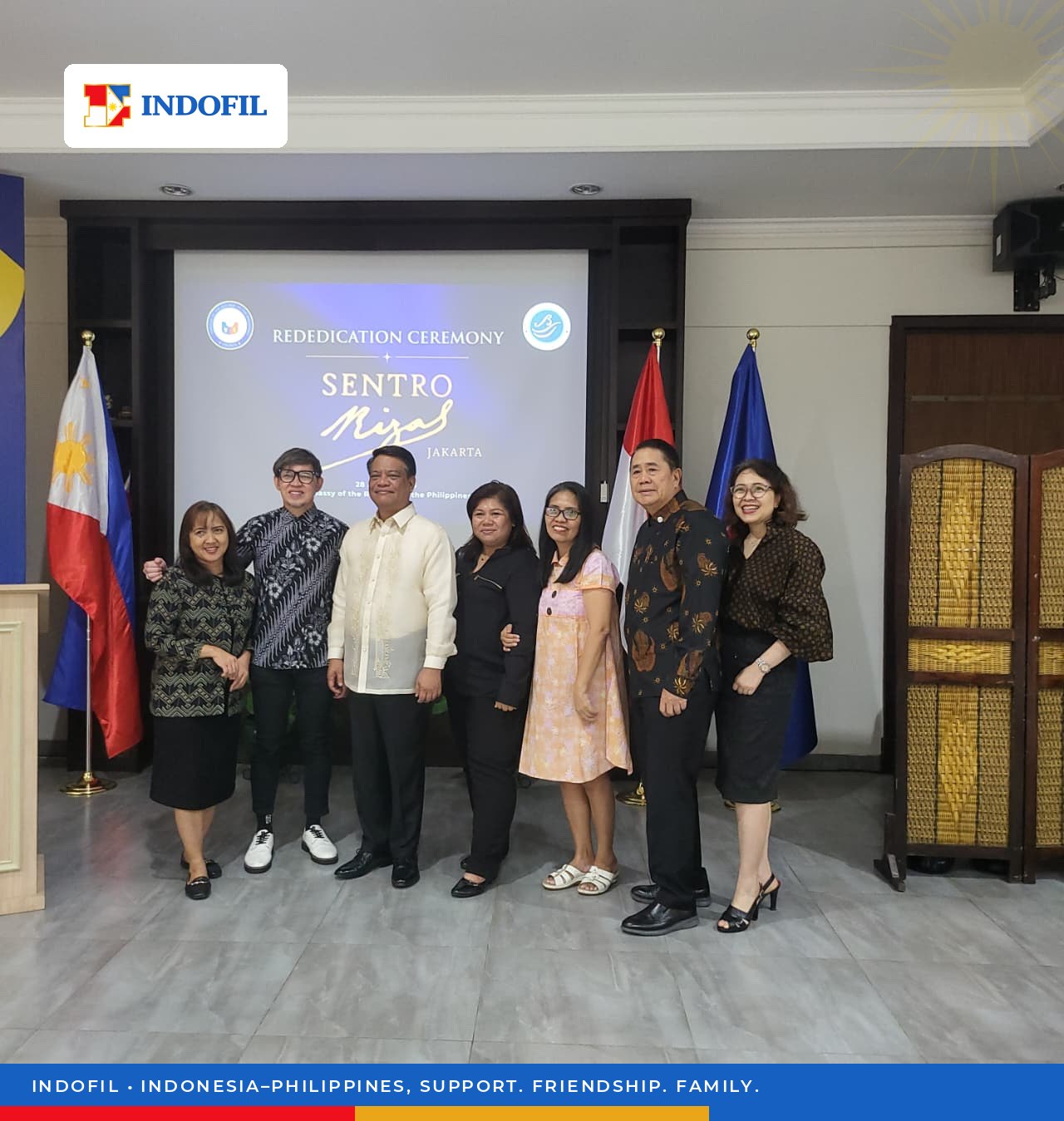Kedubes Filipina Resmikan Lokasi Baru Sentro Rizal Jakarta untuk Perkuat Diplomasi Budaya